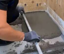 Beton Döşəmə Üzlüklərin Vurulması Şap ( Стяжка)