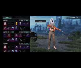 Pubg Mobile 52 destansı kombinli hesab 