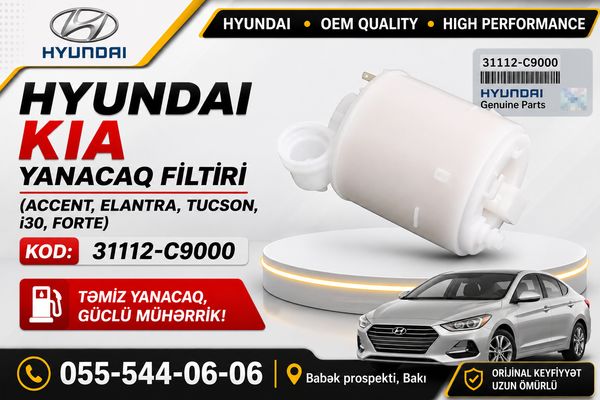 Hyundai Kia Yanacaq Filtiri 31112C9000 Accent Elantra | Hyundai Kia Ehtiyat Hisseleri – Bakı – ucuztap.az