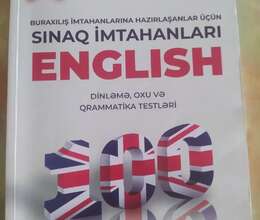 Sınaq imtahanı üçün ingilis dilindən 