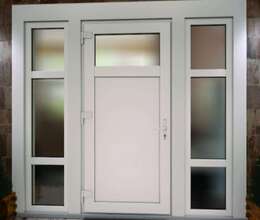 Plastik Qapı  Ag Profilnən