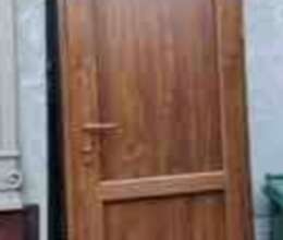 Plastik Qapı Qəhvəyi Profilnən