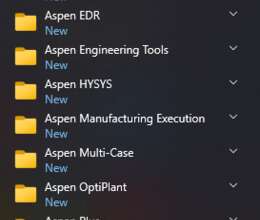 "AspenTeç AspenONE Engineering Suite V15.0 X64" Proqramı