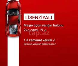 Obeykt və maşın üçün yanğın söndürmə balonu 