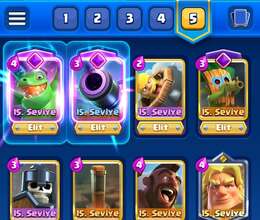 Clash Royale hesabı