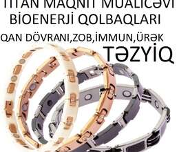 Titan maqnit qolbaqlar