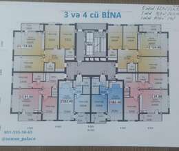 Satılır Yeni tikili, 92m², 3-Otaqlı