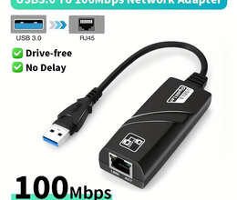 USB 3.0 to 100 Mbps Network Adapter