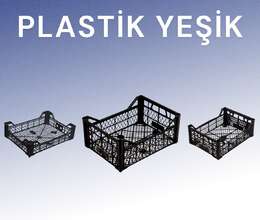 Plastik yeşiklər
