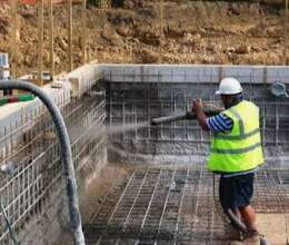 Hovuzlarda,Fundament Beton İşləri