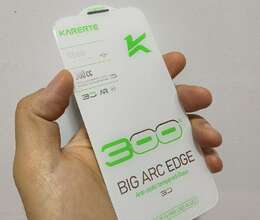 "Apple iPhone 16 Pro" Karerte 300 Full HD ekran qoruyucu