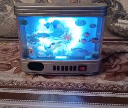 Suni Tropik Balıq Dekorativ Hərəkətli Akvarium Lampası