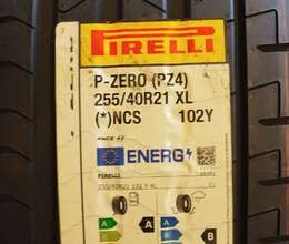 firelli p zeroo 255 40 21/285 35 21