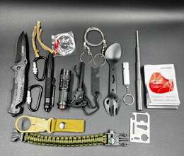 Kamp Üçün Multitool Survival Dəsti