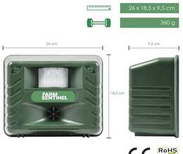 Solar Ultrasonik Heyvan Qovucu