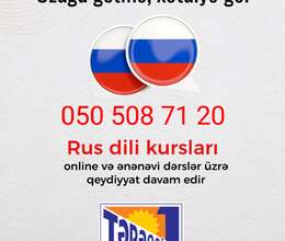Rus dili kursu 
