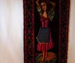 Əl işi divar xalçası 