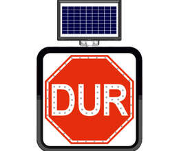 Günəş Enerjili Yol Nişanları