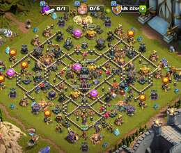 Clash of clans BB17 hesab