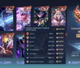 Mobile Legends ucuz KÜRESEL hesab 