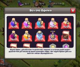 Clash of clans hesabı satılır