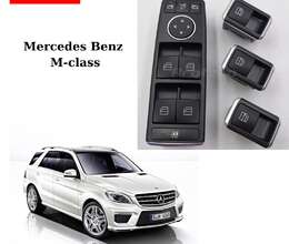 Mercedes Benz ML üçün şüşə qaldıran knopka blok satılır.