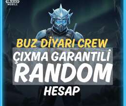 Pubg Mobile Buz Crew Çıxma Garantili Random Hesab 