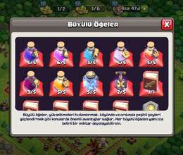 Clash of clans hesabı satılır 