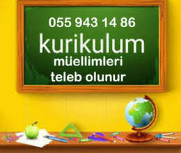 Kurikulum müəllimləri tələb olunur