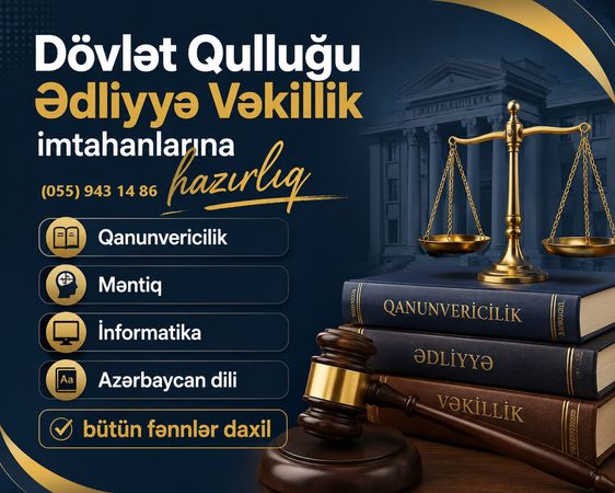 Ədliyyə Prokurorluq Dövlət Qulluğuna Hazırlıq – Bakı – ucuztap.az