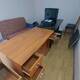 Üç ədəd ofis masası, divan və printer , keys satılır