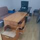 Üç ədəd ofis masası, divan və printer , keys satılır
