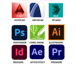 Video Montaj Qrafik Dizayn proqramları bir kursda