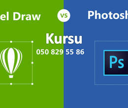 Photoshop Corel Draw qrafik dizayn kursu