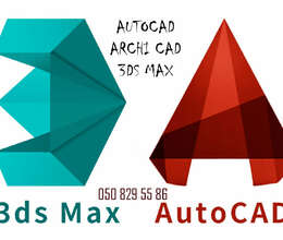 Autocad Archicad 3ds max Vray kursu