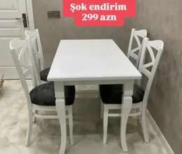 Masa və oturacaqlar 