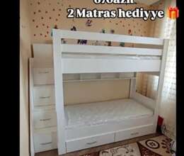 İkimərtəbəli çarpayı 