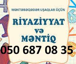 Riyyaziyat + Məntiq Hazırlığı.