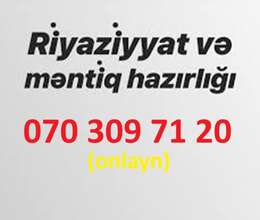 Riyyaziyat + Məntiq Hazırlığı.