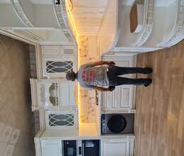 Mətbəx. Mebeli Klasik. Mdf Boya