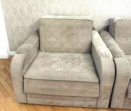 Açılan Kreslo-Divan (Sandıqlı)