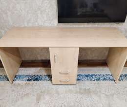 2 nəfərlik geniş yazı masasi