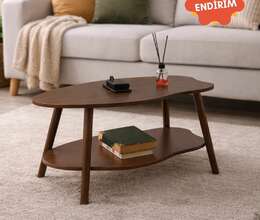 Jurnal masası Meloni Qəhvəyi Endirimlə