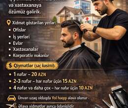 Səyyar Bərbər xidməti