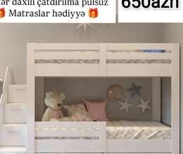 İkimərtəbəli çarpayı 