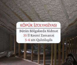 Köpük İzolyasiyasi