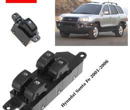 Hyundai Santa Fe 2001-2006 üçün şüşə qaldıran knopka blok satılır.