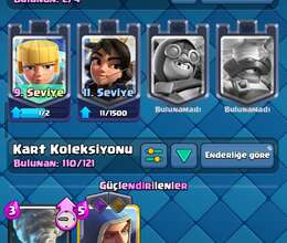 Clash Royale hesabı