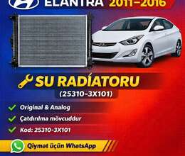 Hyundai Elantra 2011-2015 su radiatoru 