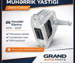 Hyundai Elantra 2016-2020 mühərrik yastığı 
